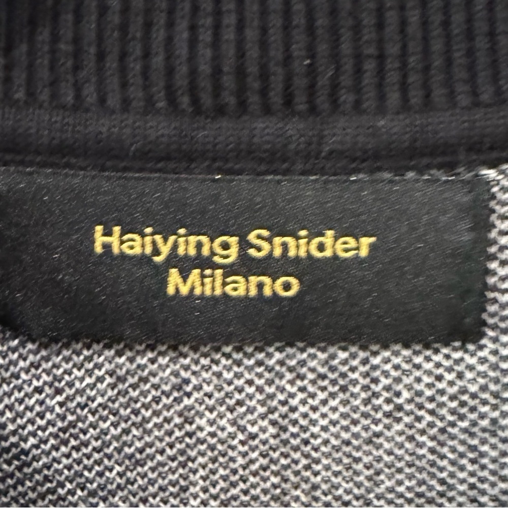Hailing Snider Milano Logo Crew Sweater size small $800 - Picture 8 of 8